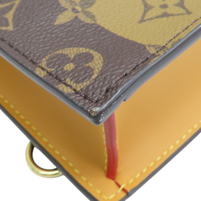 棕色 原花 PVC塗層帆布 NIGO 聯名 兩用包【LOUIS VUITTON LV 路易威登】 M45969-8