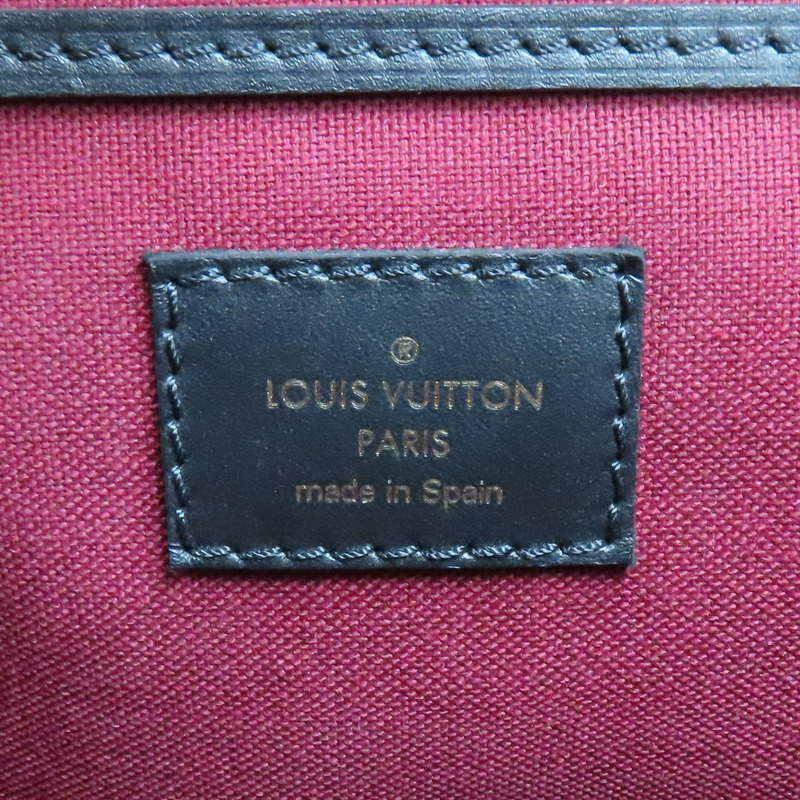 黑/棕色 原花帆布 Montsouris NM BB 後背包 M45516【LOUIS VUITTON LV 路易威登】 M45516-7