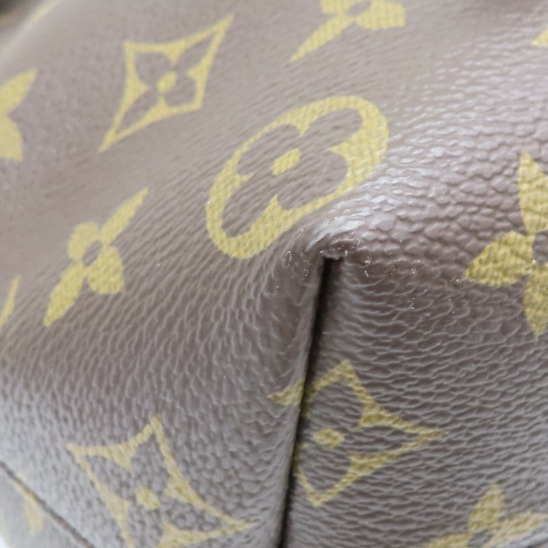 黑/棕色 原花帆布 Montsouris NM BB 後背包 M45516【LOUIS VUITTON LV 路易威登】 M45516-13
