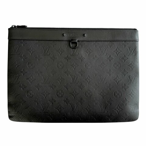 LOUIS VUITTON Shadow Discovery 老花壓紋 手包