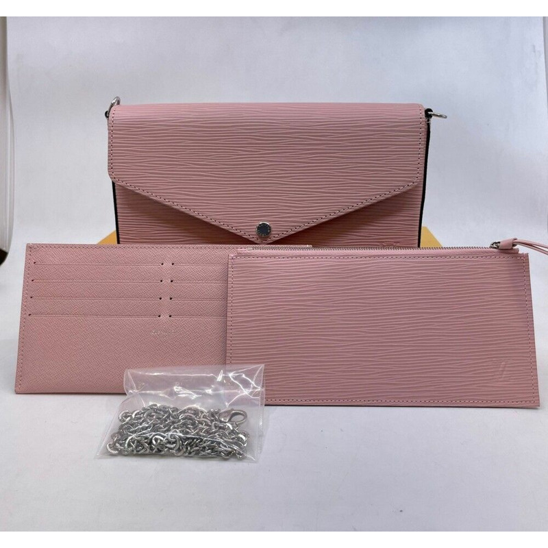 【包稅】LOUIS VUITTON Felicie 手拿包斜背包 M62467-5