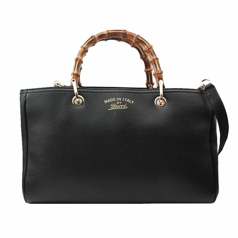 【包稅】GUCCI 竹製兩用手提包/單肩包 (323660)-0