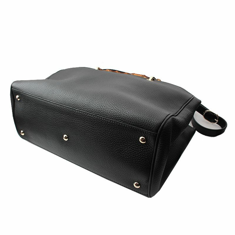 【包稅】GUCCI 竹製兩用手提包/單肩包 (323660)-3