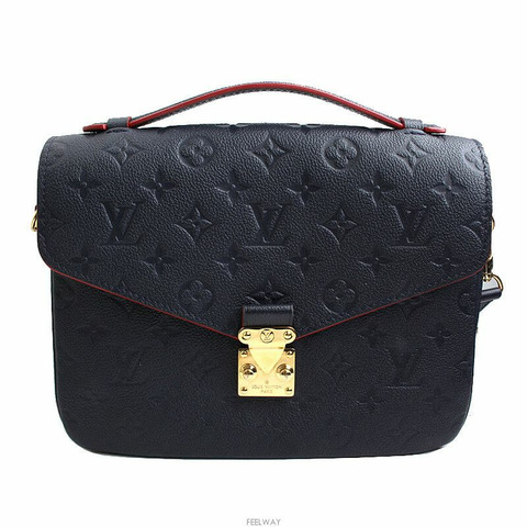 【包稅】LOUIS VUITTON Empreinte Pochette Metis 斜背包 M44071