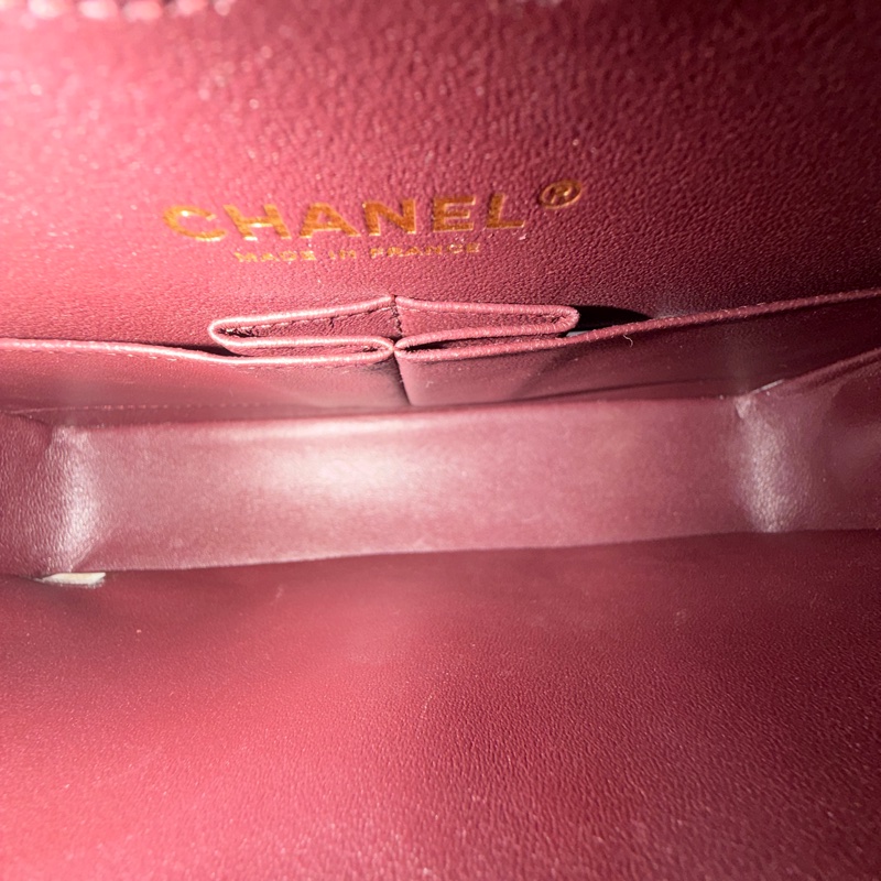 近新全配🈶購證 #全網賠最多割愛 #30多萬入手 香奈兒黑金荔枝Cf25 Coco系列雙鏈雙蓋-20