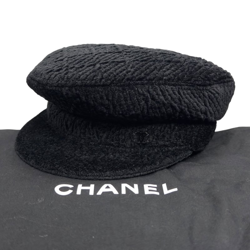 CHANEL CC 菱格紋 報童帽 *附網上圖參考*-0