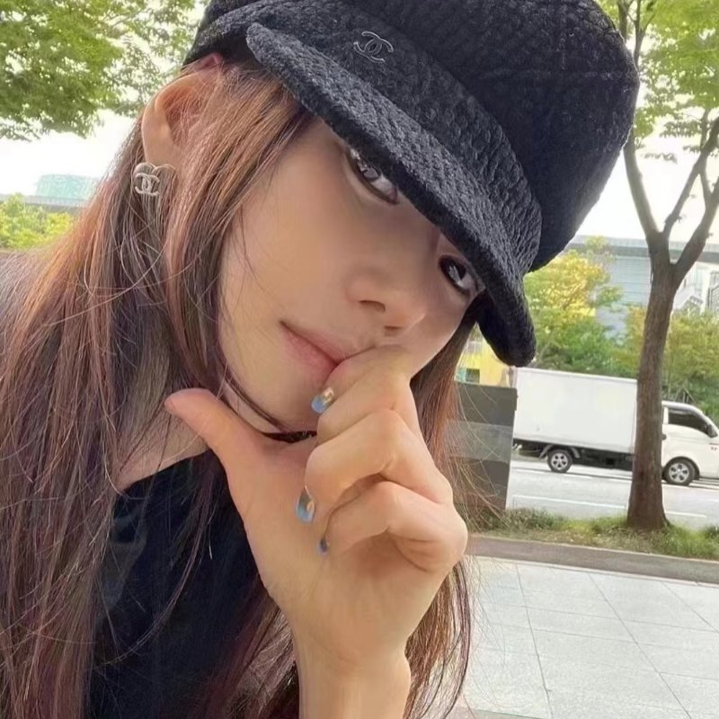 CHANEL CC 菱格紋 報童帽 *附網上圖參考*-1