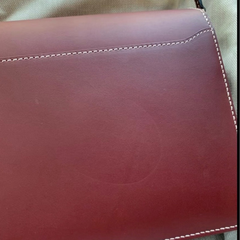 Hermes Roulis 18愛馬仕紅 金扣 皮 有購證-11