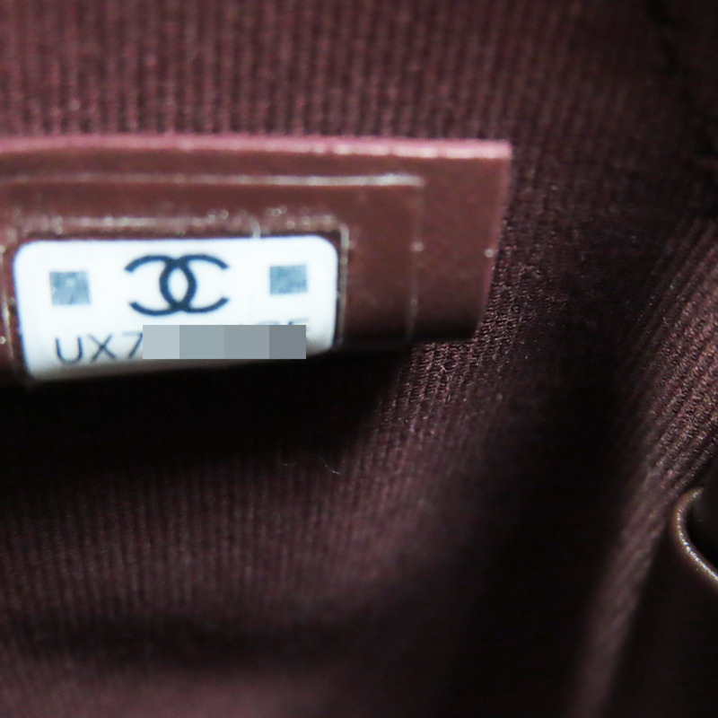 黑色 菱格紋 荔枝紋 牛皮 貝殼包 鏈帶肩背包 金釦 (無卡)【CHANEL 香奈兒】 AP4016-6