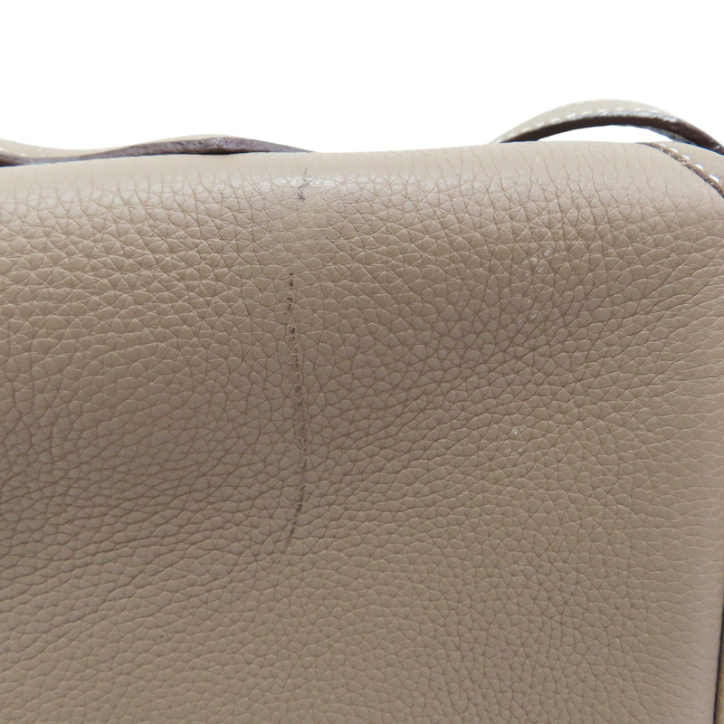 大象灰 TC牛皮 Victoria 郵差包 肩背包 B刻【HERMES 愛馬仕】-13