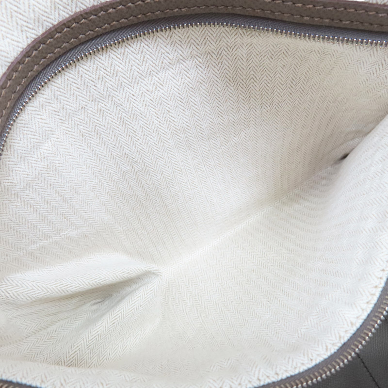 錫器灰 Garden Party 36 手提包 C刻【HERMES 愛馬仕】-5