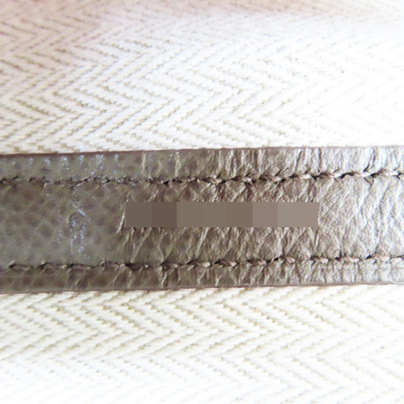 錫器灰 Garden Party 36 手提包 C刻【HERMES 愛馬仕】-7