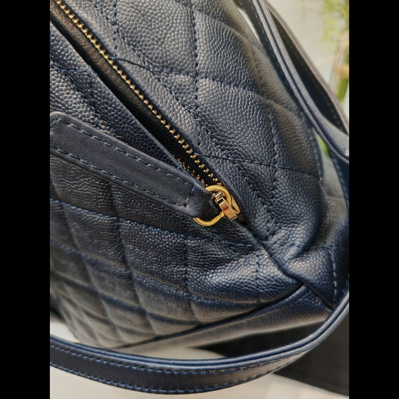 Chanel Backpack Caviar Navy-12