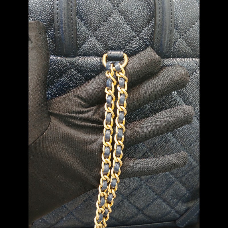 Chanel Backpack Caviar Navy-23