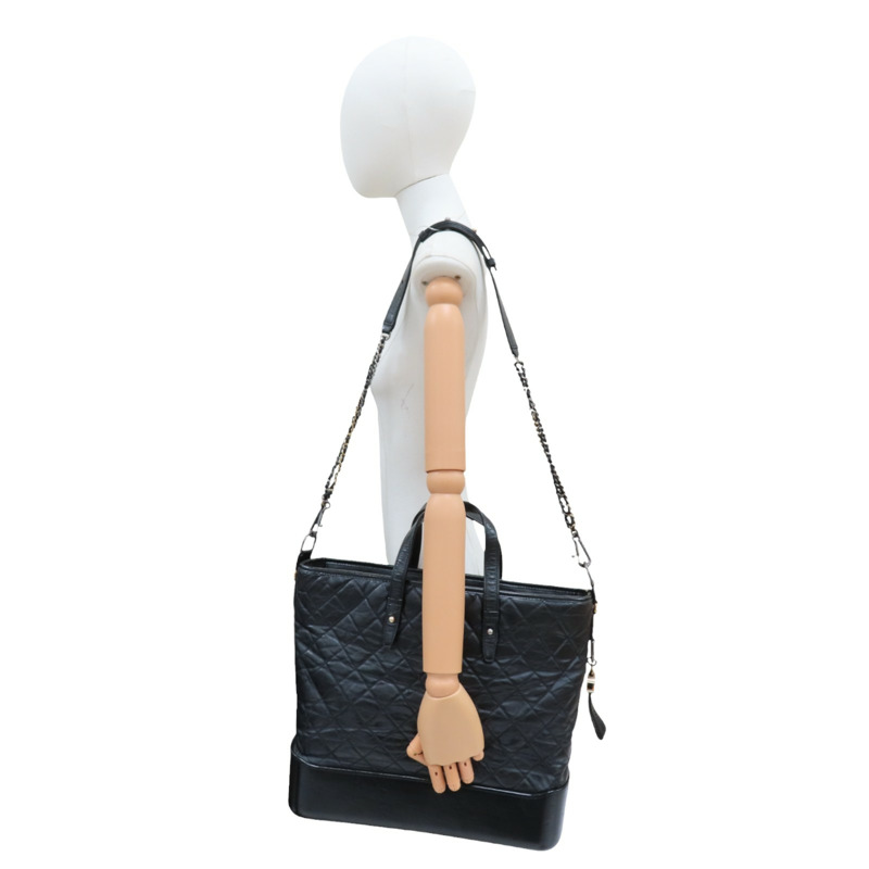 黑色 牛皮 兩用包 (無卡)【CHANEL 香奈兒】-8