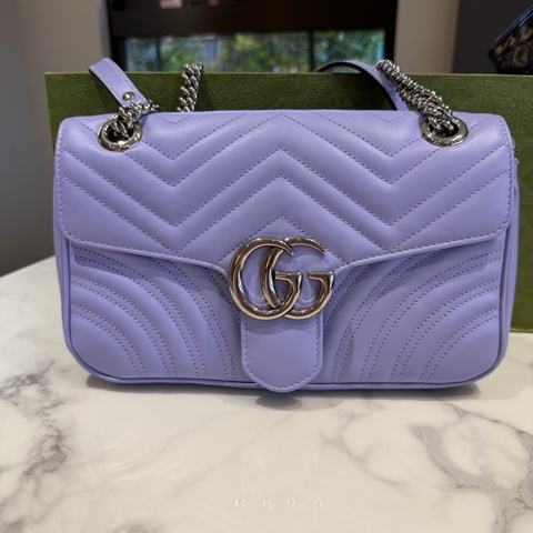Gucci 馬夢  Marmont  香芋紫