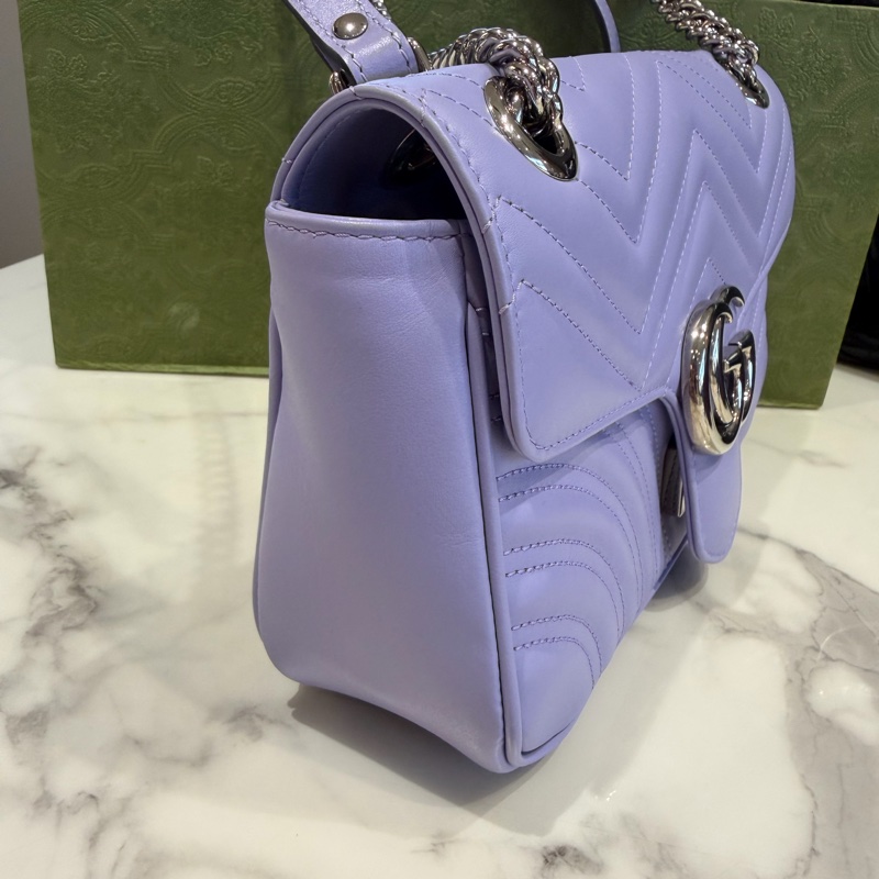Gucci 馬夢  Marmont  香芋紫-2