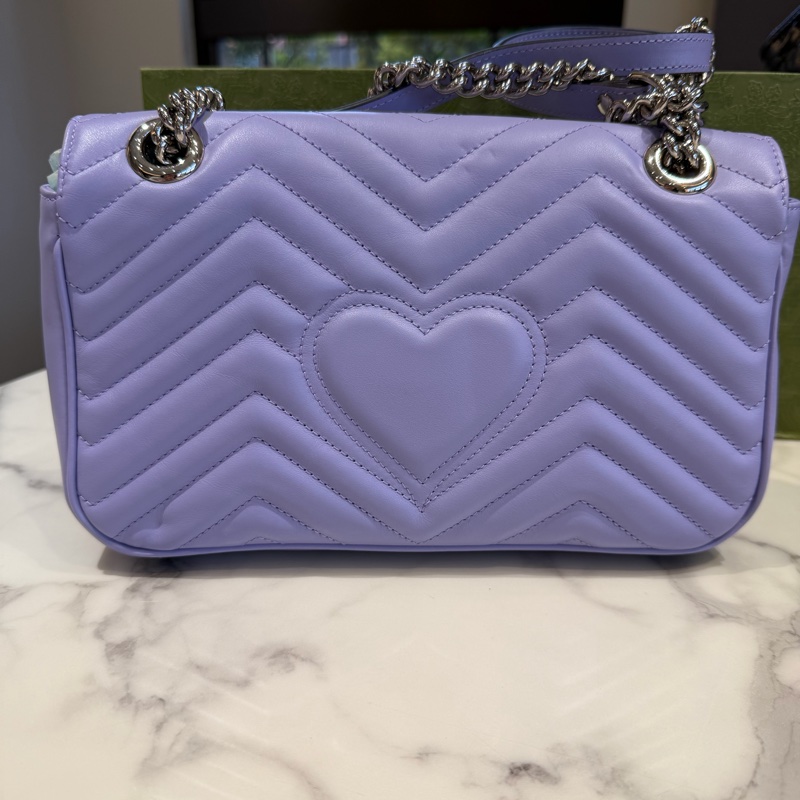 Gucci 馬夢  Marmont  香芋紫-4