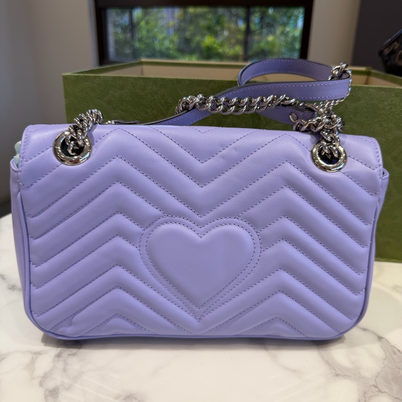 Gucci 馬夢  Marmont  香芋紫-5