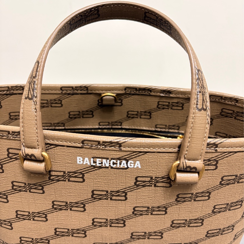 Balenciaga巴黎世家 老花托特包-5