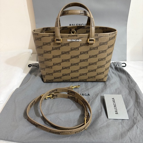 Balenciaga巴黎世家 老花托特包