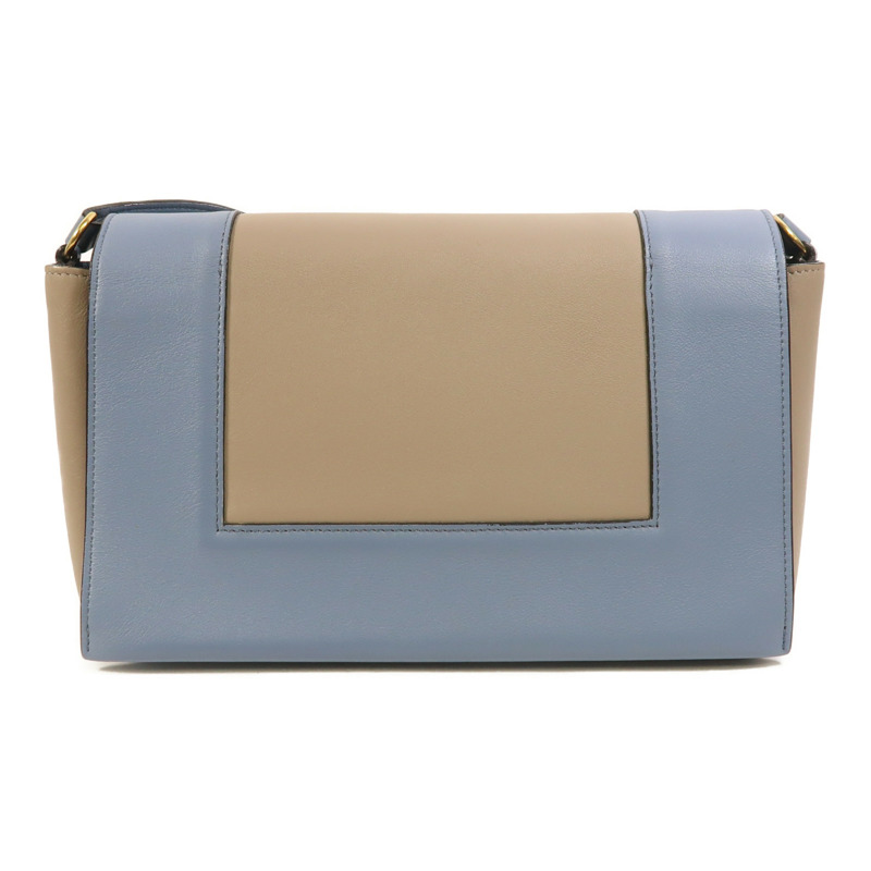 CELINE 牛皮皮革Frame金扣肩背袋-1