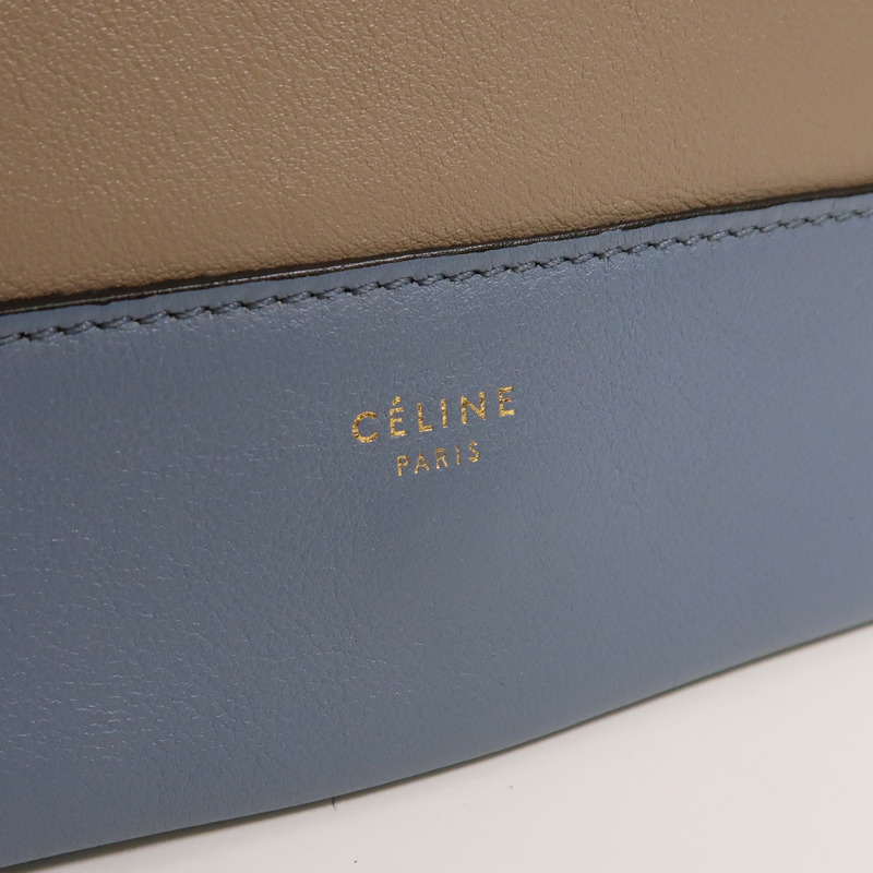 CELINE 牛皮皮革Frame金扣肩背袋-5