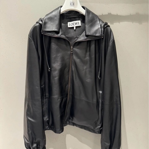 Loewe 羊皮 連帽外套#46 48 好價💰
