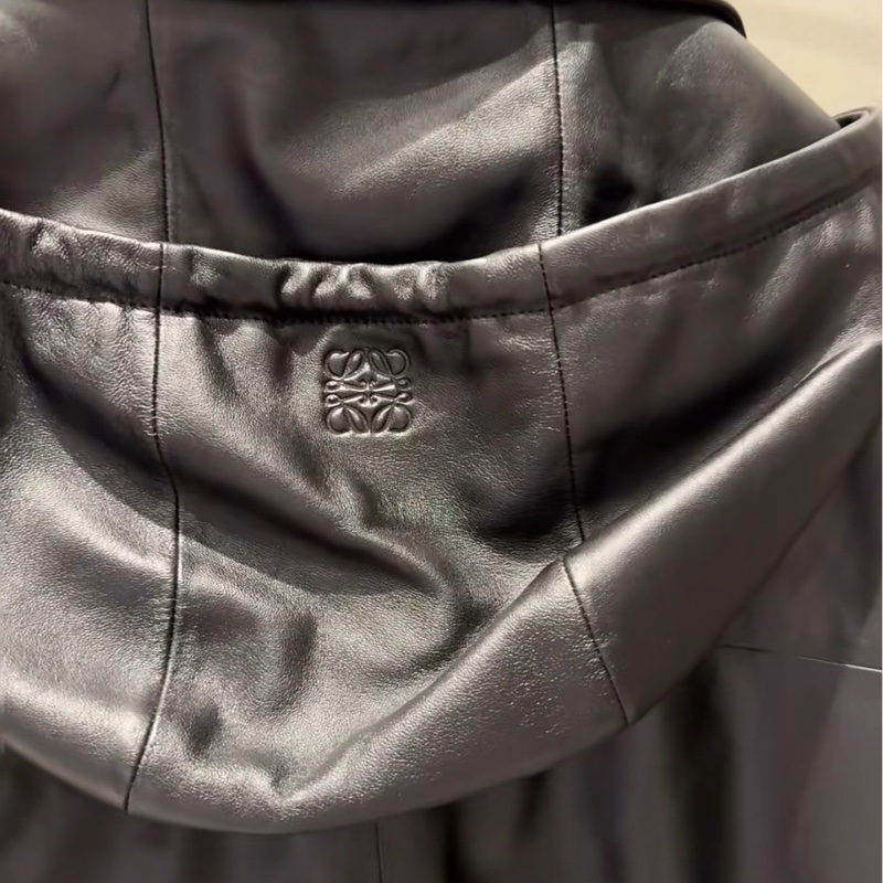 Loewe 羊皮 連帽外套#46 48 好價💰-2
