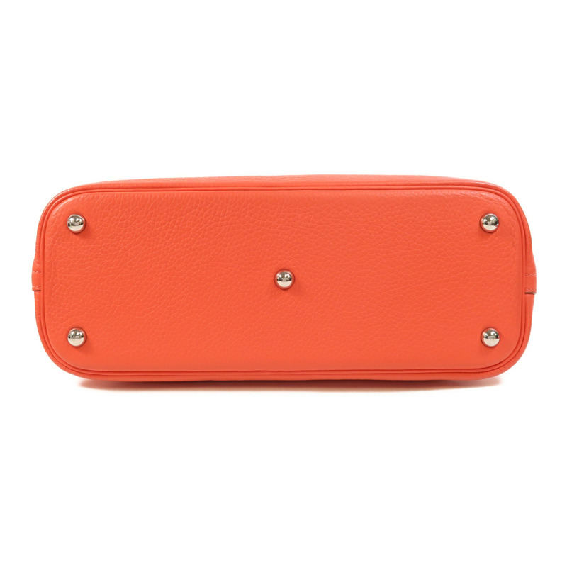 HERMES Clemence皮革Bolide 31銀扣手挽肩背兩用袋Rose Jaipur-3