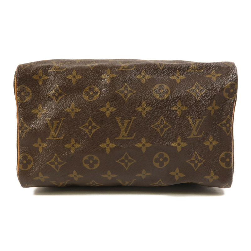 LOUIS VUITTON Monogram Speedy 25金扣手挽袋-3