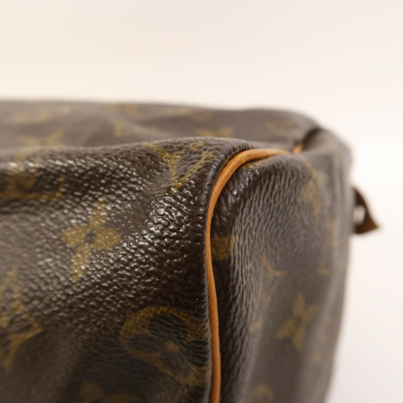 LOUIS VUITTON Monogram Speedy 25金扣手挽袋-10