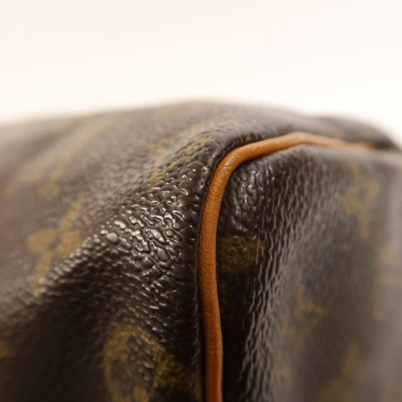 LOUIS VUITTON Monogram Speedy 25金扣手挽袋-12