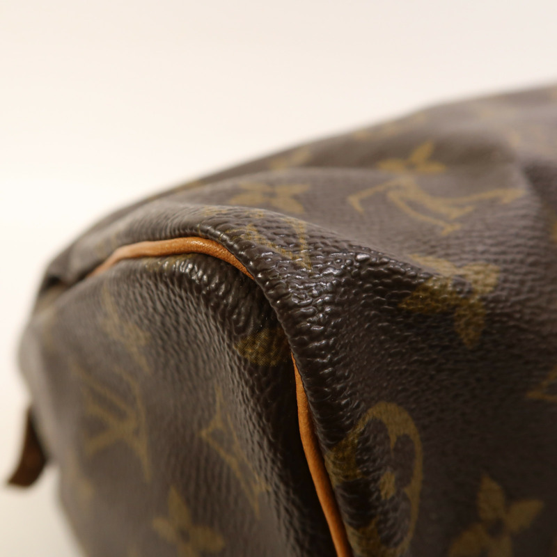 LOUIS VUITTON Monogram Speedy 25金扣手挽袋-13