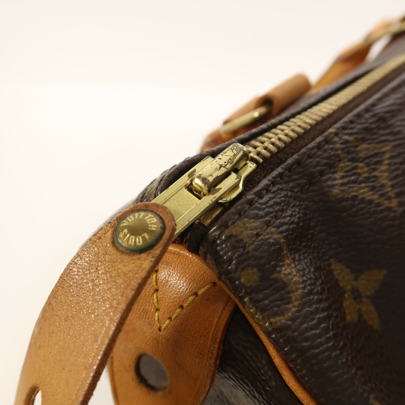 LOUIS VUITTON Monogram Speedy 25金扣手挽袋-20