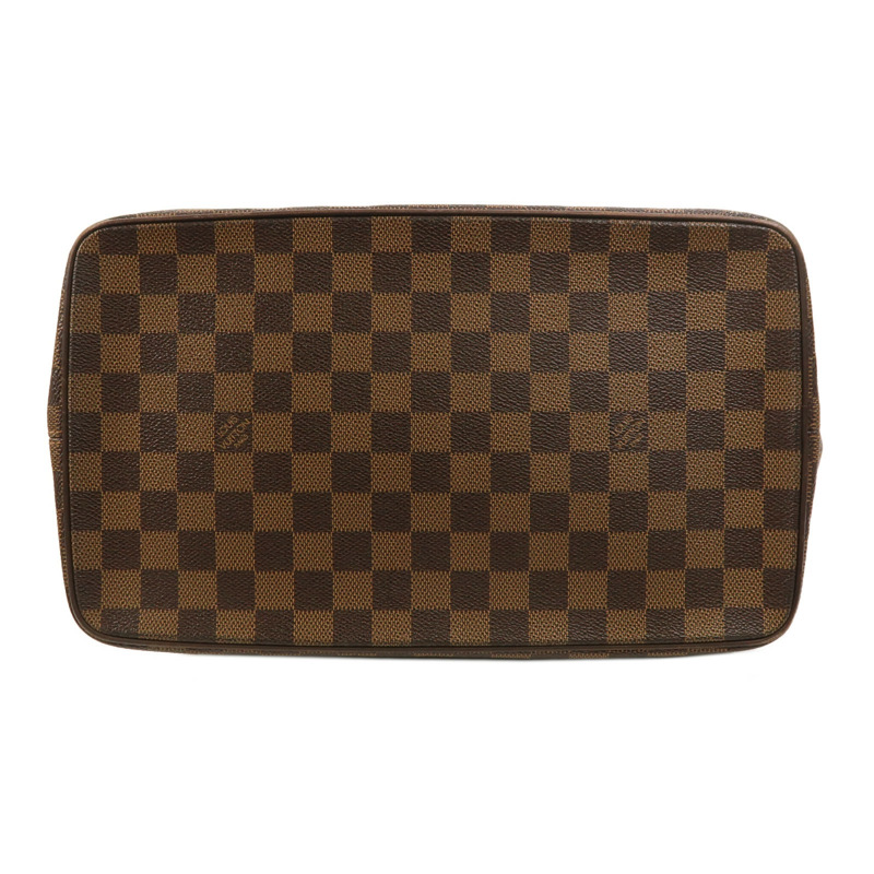 LOUIS VUITTON Damier Saleya MM金扣手挽袋-3