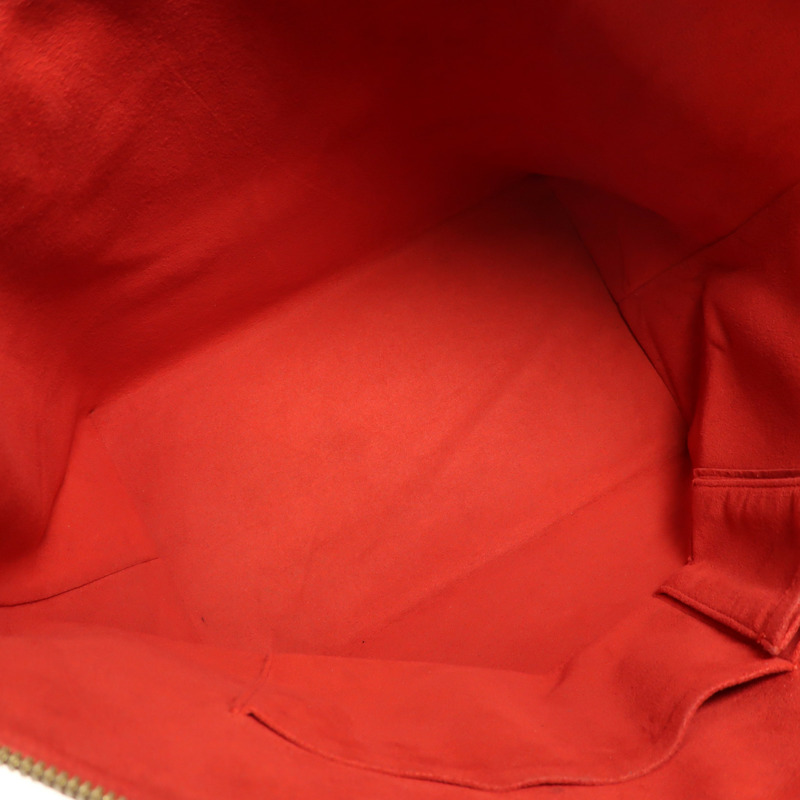 LOUIS VUITTON Damier Saleya MM金扣手挽袋-4