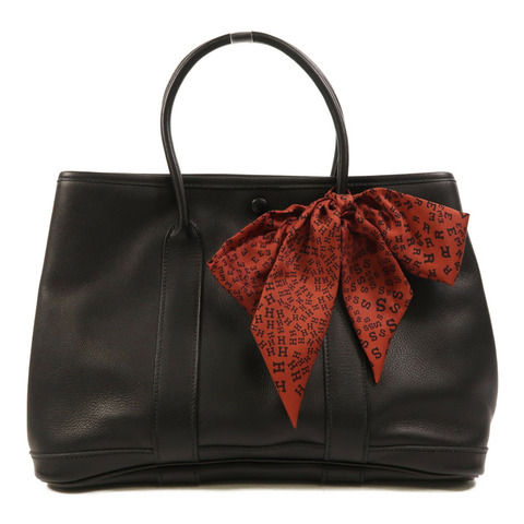 HERMES Swift皮革Twilly Garden Party TPM手挽袋Noir