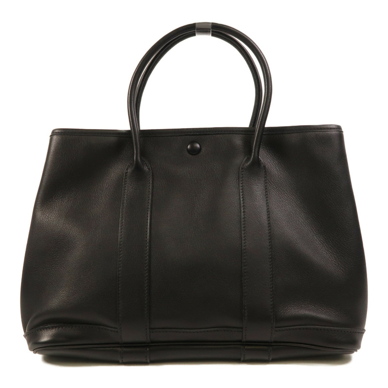 HERMES Swift皮革Twilly Garden Party TPM手挽袋Noir-1