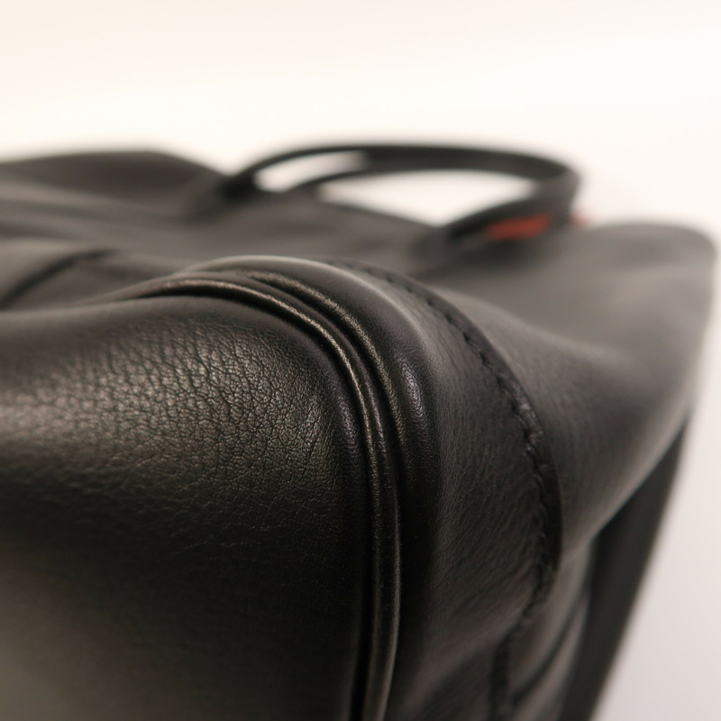 HERMES Swift皮革Twilly Garden Party TPM手挽袋Noir-10