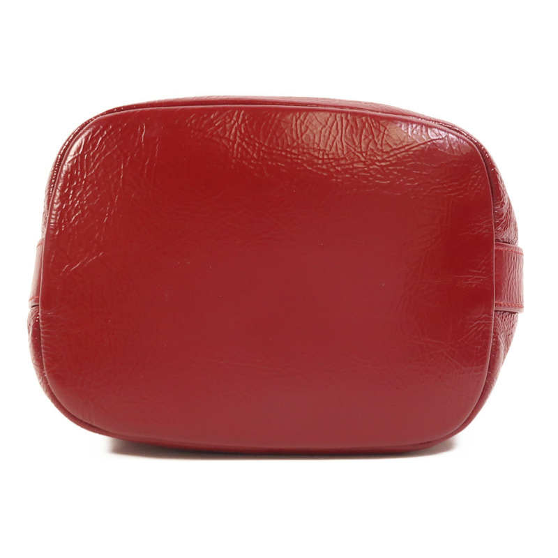 CHANEL 牛皮皮革Chain Shoulder金扣鏈帶肩背袋-3