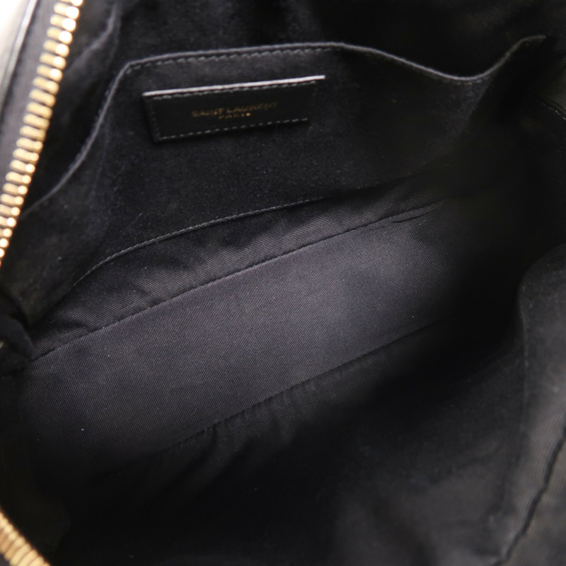 SAINT LAURENT 牛皮皮革Lou Camera Bag金扣肩背袋-4