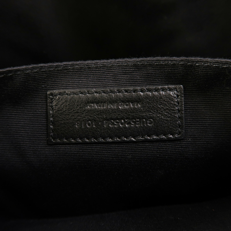 SAINT LAURENT 牛皮皮革Lou Camera Bag金扣肩背袋-6