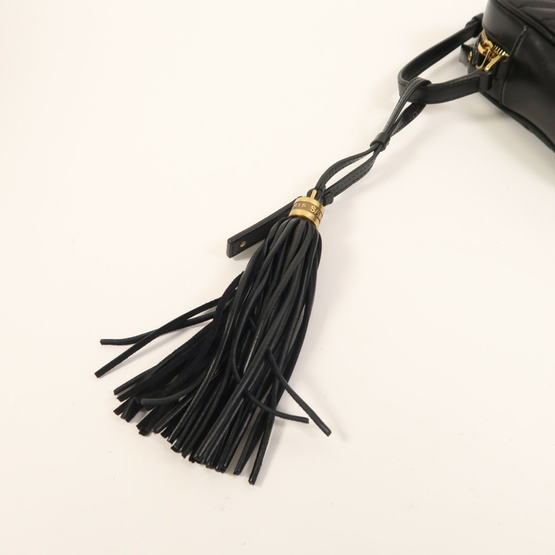 SAINT LAURENT 牛皮皮革Lou Camera Bag金扣肩背袋-14