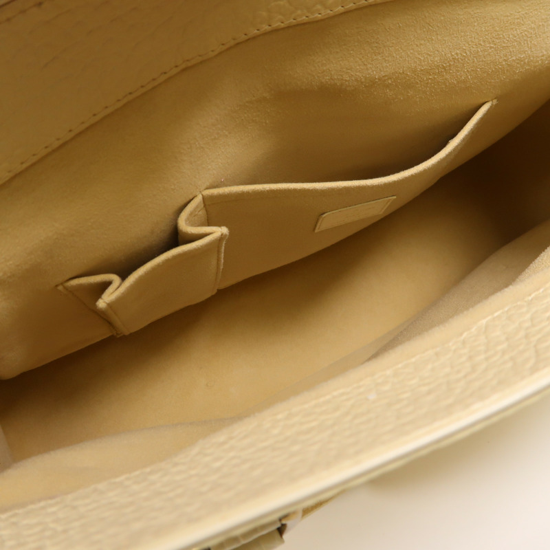 LOUIS VUITTON Monogram Mini Lin Trapeze GM金扣手挽袋-4