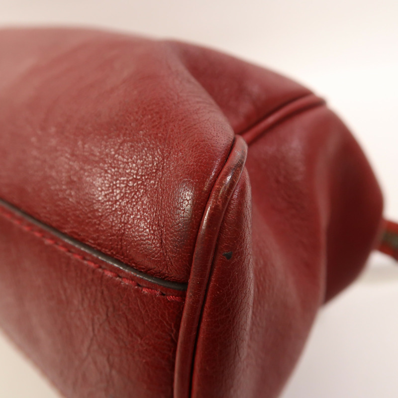 GUCCI 牛皮皮革Liber金扣手挽肩背兩用袋-8