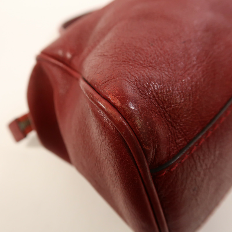 GUCCI 牛皮皮革Liber金扣手挽肩背兩用袋-11