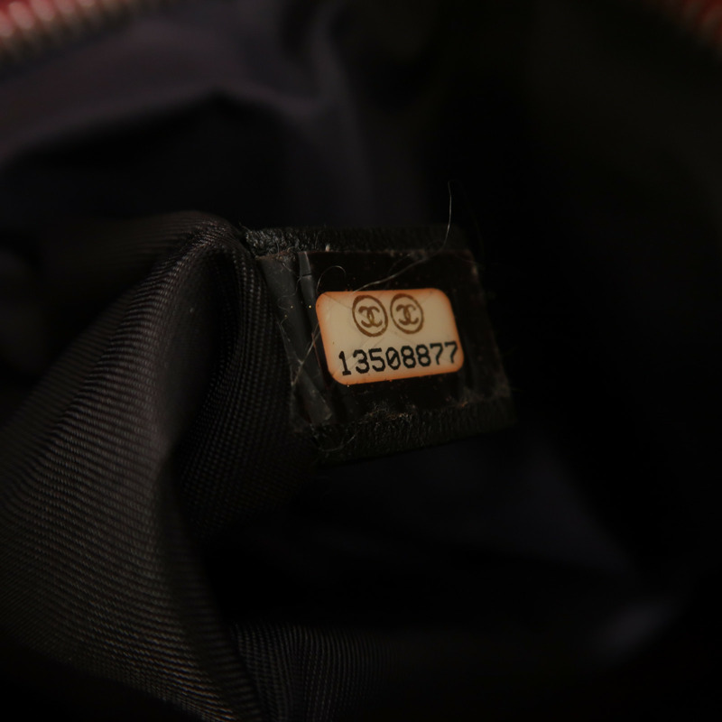 CHANEL 牛皮皮革Coco Cocoon銀扣手挽袋-6