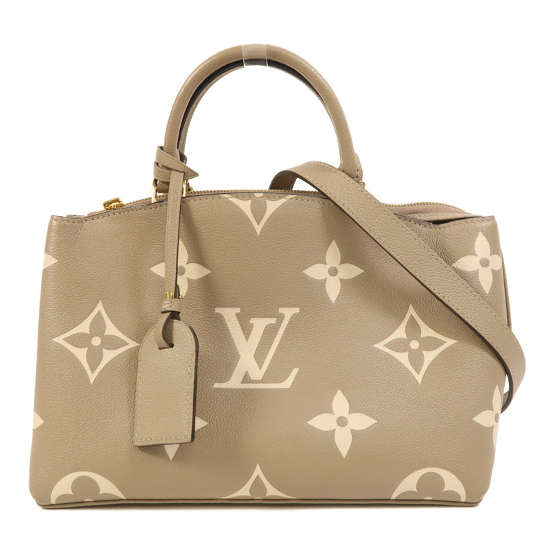LOUIS VUITTON Monogram Empreinte Petit Palais金扣手挽肩背兩用袋-0