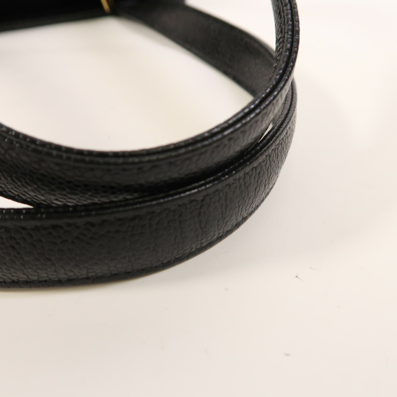 CHANEL 牛皮皮革Vintage Tote Bag金扣肩背袋-18